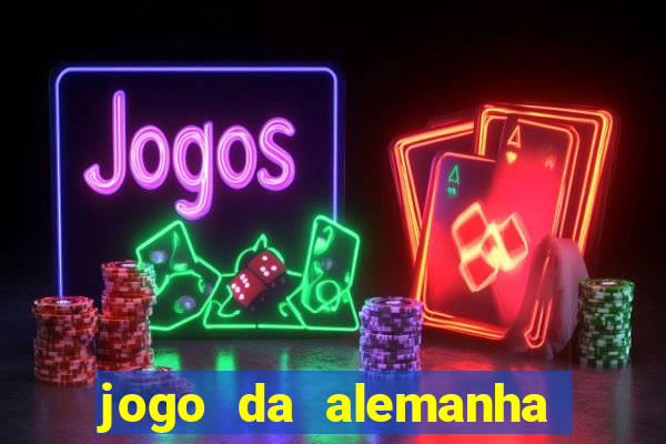 jogo da alemanha ao vivo