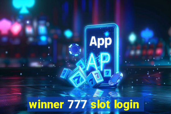 winner 777 slot login