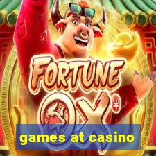 games at casino