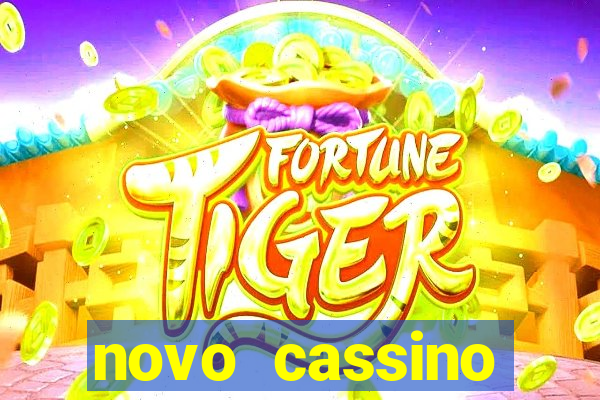 novo cassino pagando no cadastro