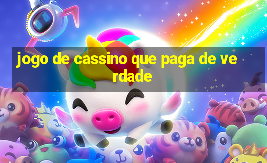 jogo de cassino que paga de verdade