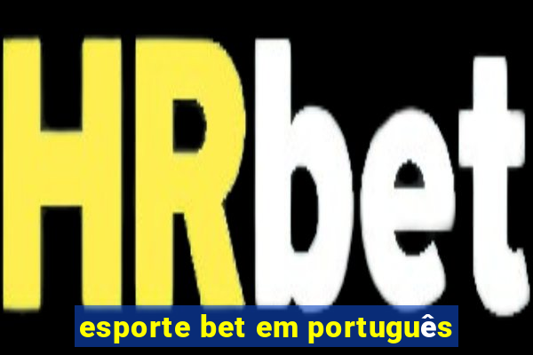 esporte bet em português