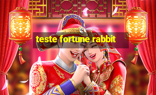 teste fortune rabbit