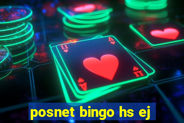 posnet bingo hs ej