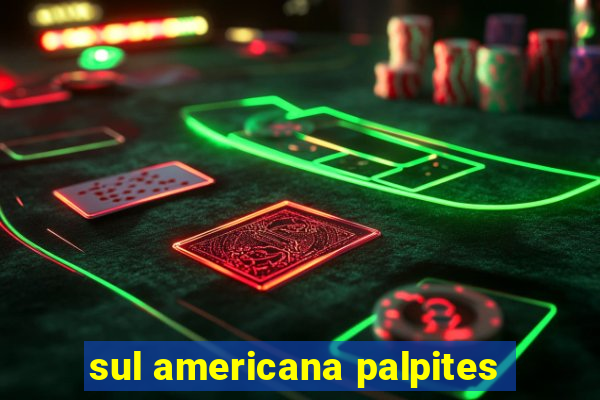 sul americana palpites