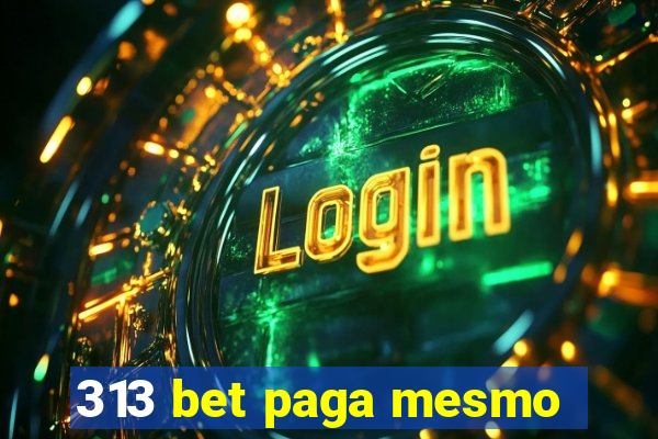 313 bet paga mesmo