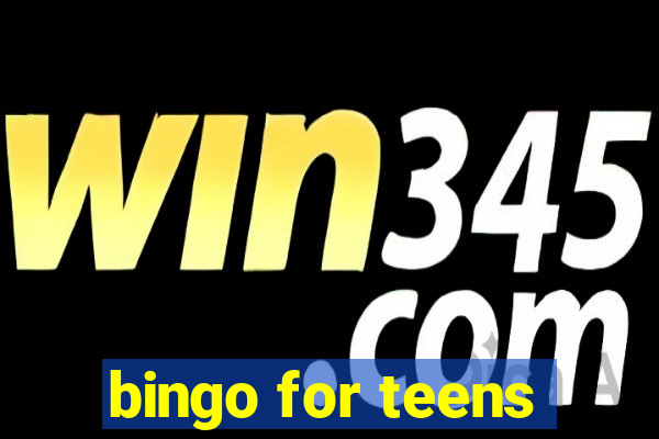 bingo for teens