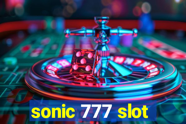 sonic 777 slot