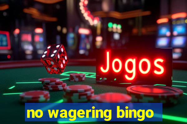 no wagering bingo