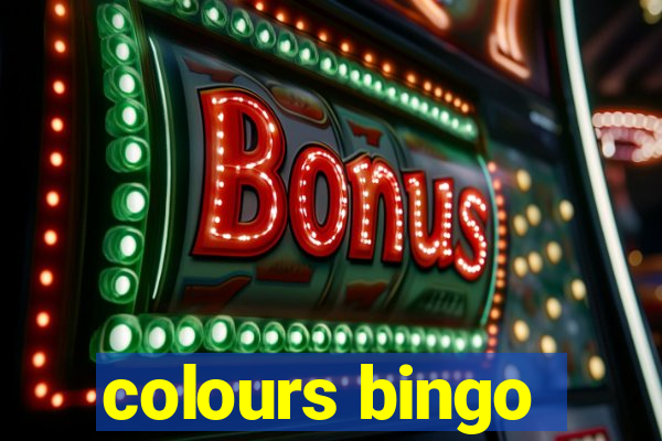 colours bingo