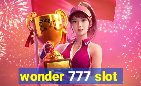 wonder 777 slot