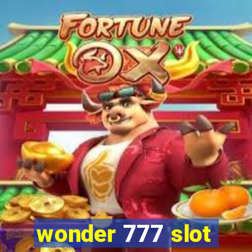 wonder 777 slot