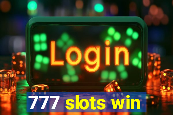 777 slots win