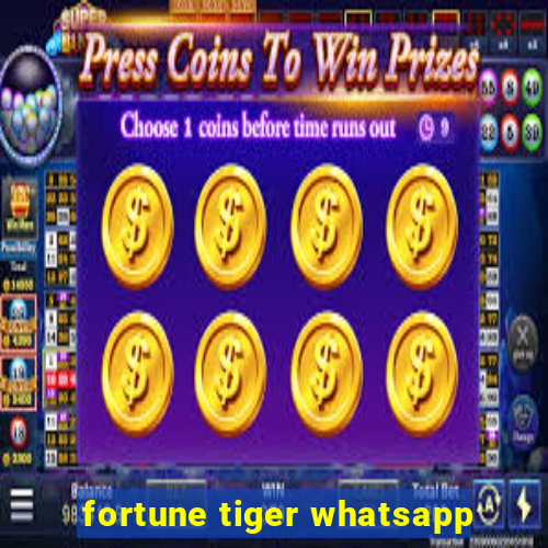 fortune tiger whatsapp