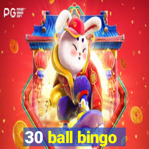 30 ball bingo