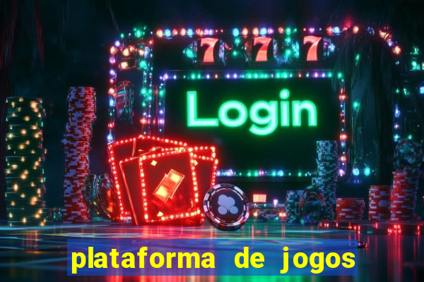 plataforma de jogos com bonus sem depósito