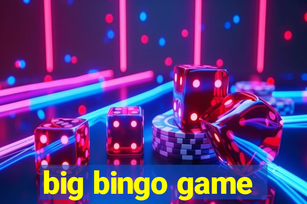 big bingo game