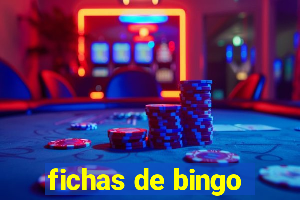 fichas de bingo