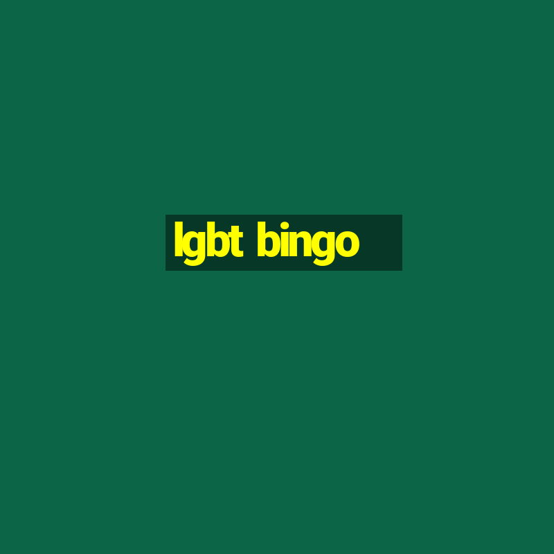 lgbt bingo