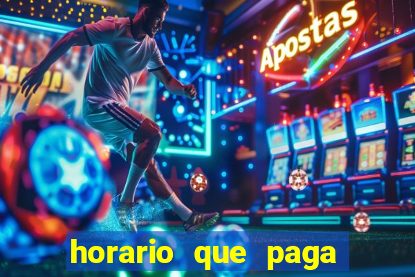 horario que paga fortune tiger