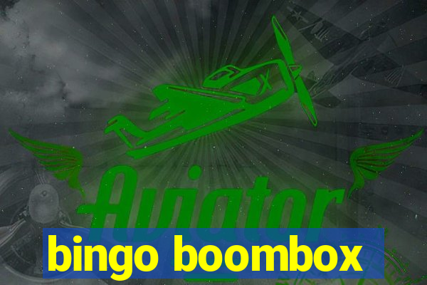 bingo boombox