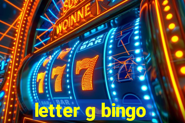 letter g bingo