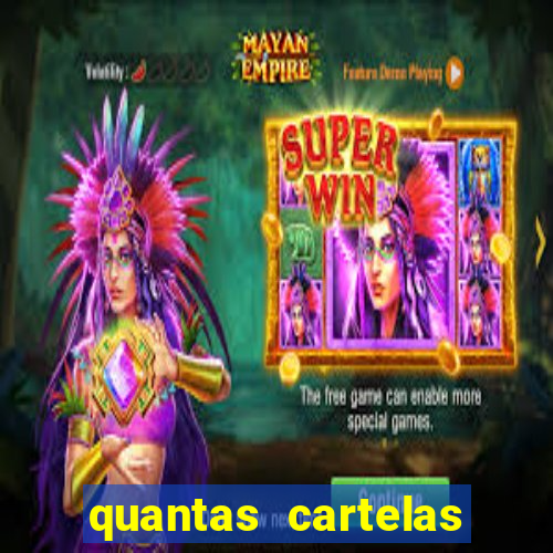 quantas cartelas tem um bingo