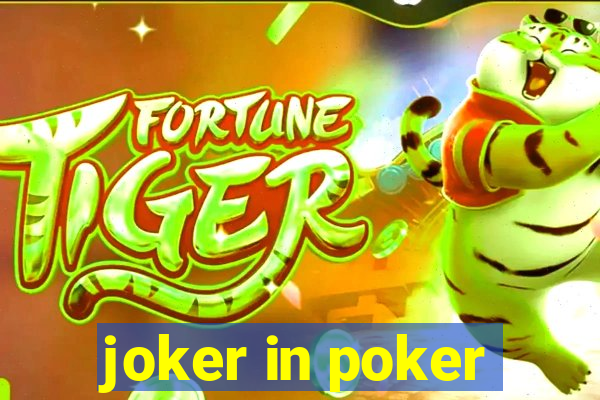 joker in poker