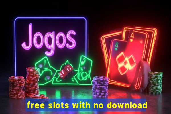 free slots with no download