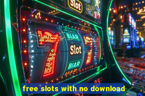 free slots with no download