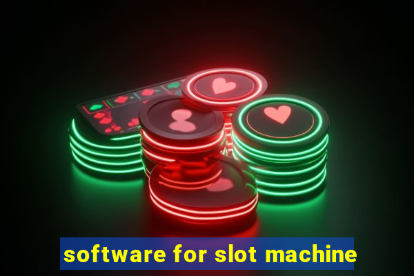 software for slot machine