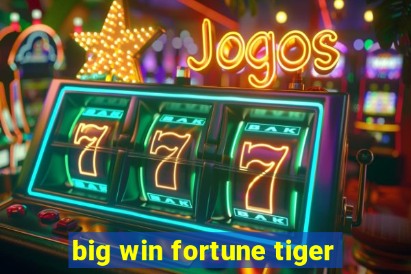 big win fortune tiger