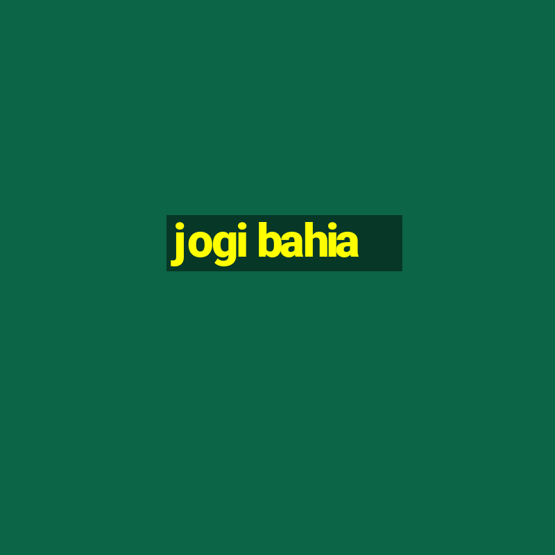 jogi bahia