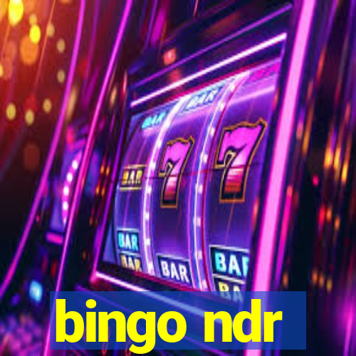 bingo ndr