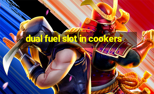 dual fuel slot in cookers