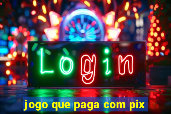 jogo que paga com pix