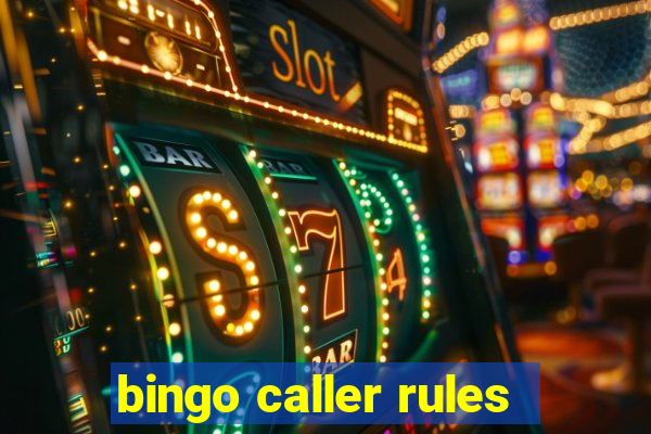 bingo caller rules