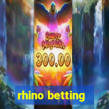 rhino betting