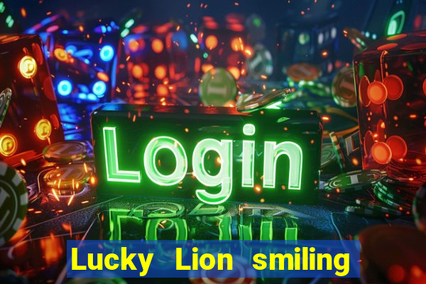 Lucky Lion smiling critters lion