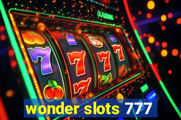 wonder slots 777