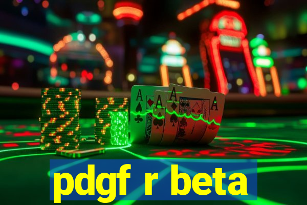 pdgf r beta