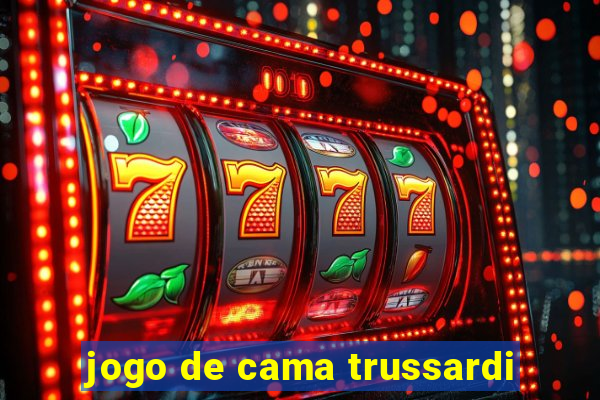 jogo de cama trussardi