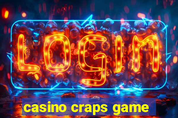 casino craps game