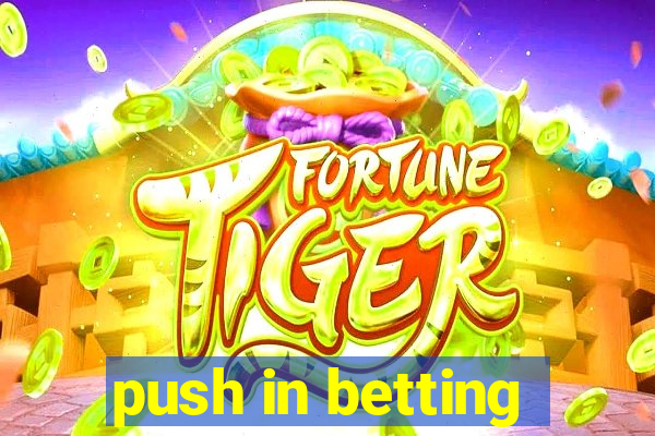 push in betting