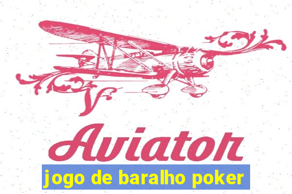 jogo de baralho poker