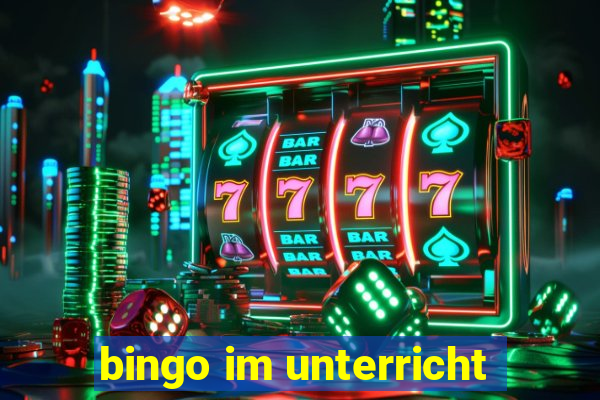 bingo im unterricht