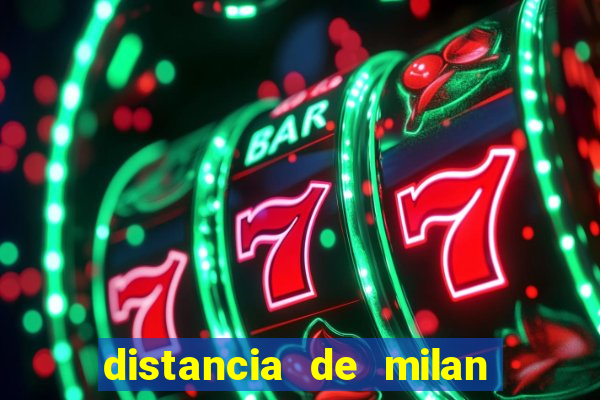 distancia de milan a paris