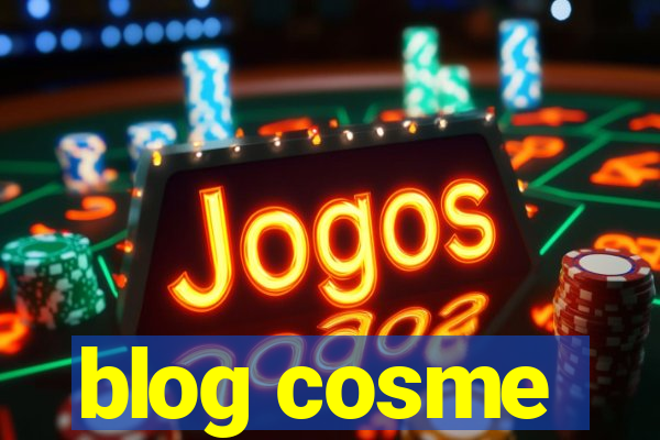 blog cosme