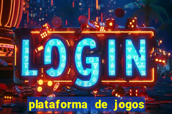 plataforma de jogos nova pagando