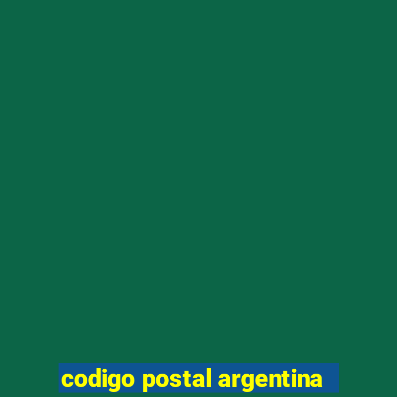 codigo postal argentina